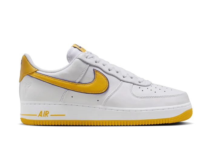 Kobe Bryant × Nike Air Force 1 Low White Kobe Bryant Nike Air Force 1 Low White IB0018-100